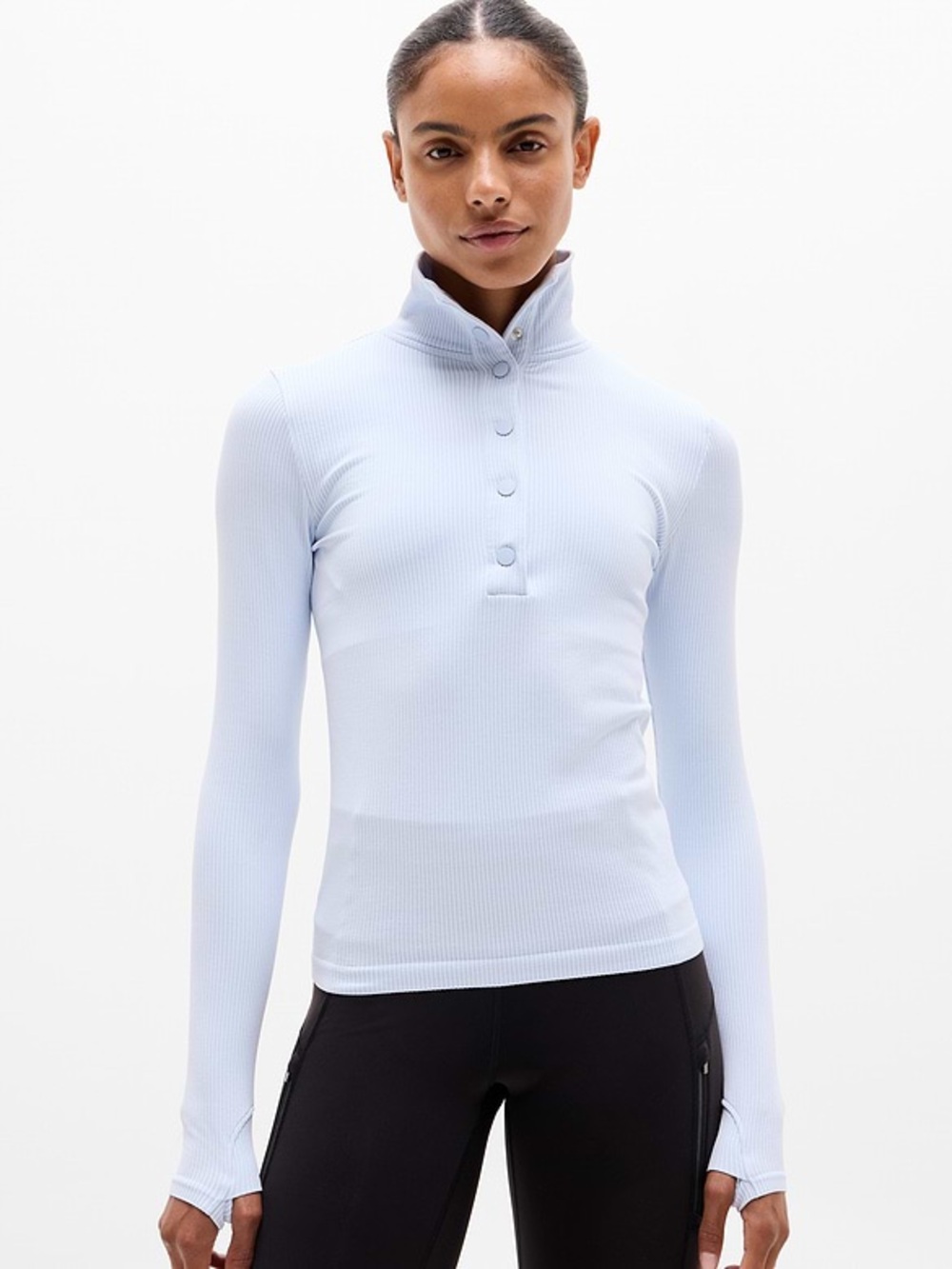 Athleta Flurry Seamless Henley